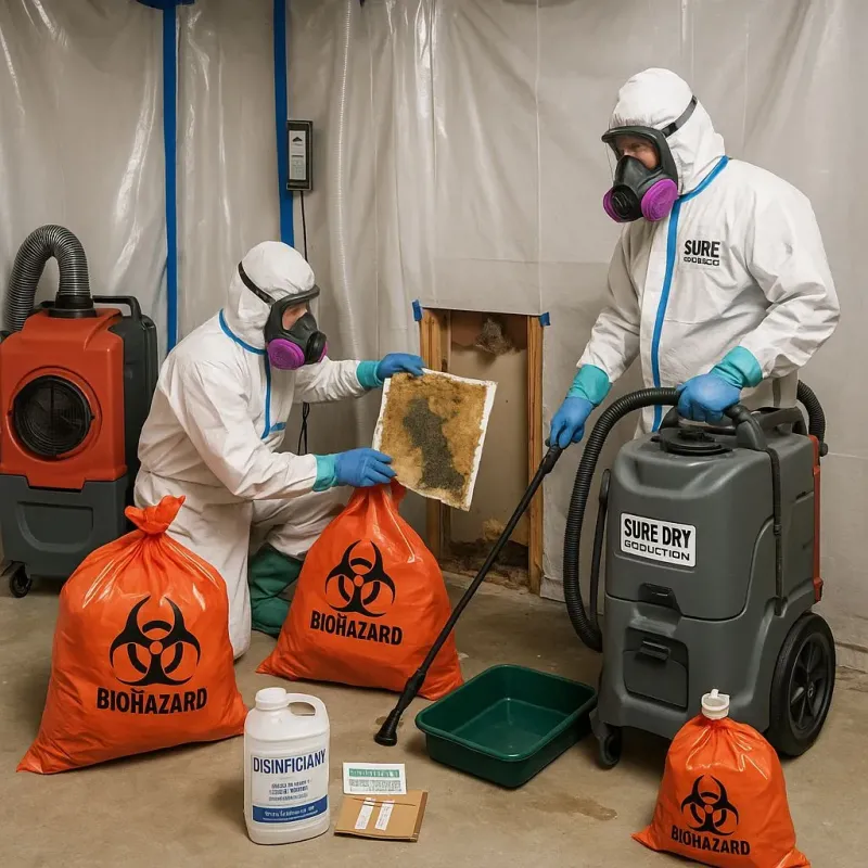 Contaminated Water Handling Protocols process in Van Zandt County, TX